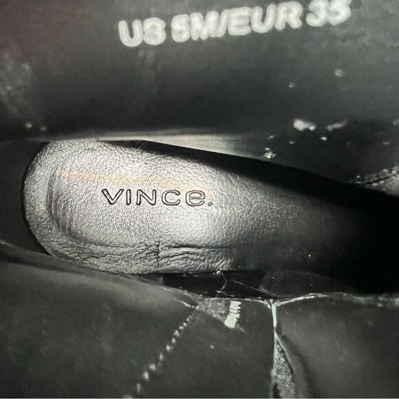 Vince Fitz 41MM Leather Booties - Picture 7 of 10